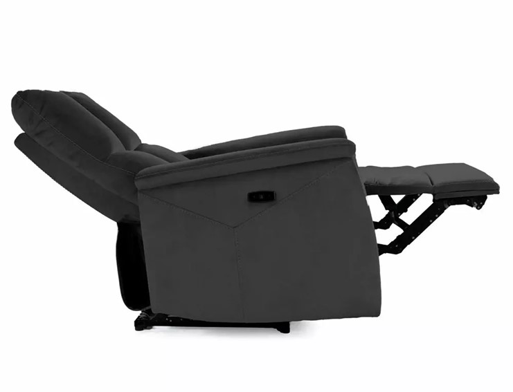 Fotel NEPTUN Velvet Czarny Bluvel 19