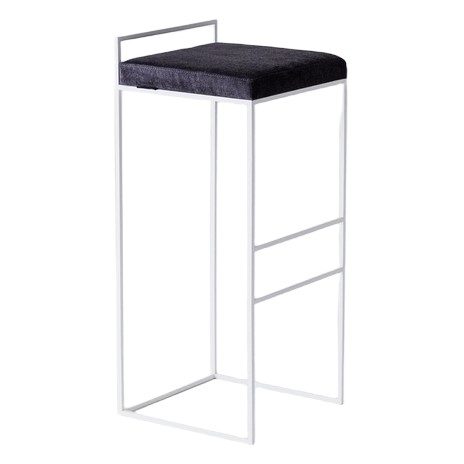 Stołek Barowy DISI Chmura Burzowa/Biały