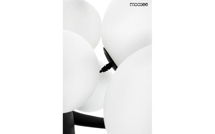 Lampa Podłogowa HUMAN Czarny/Biały