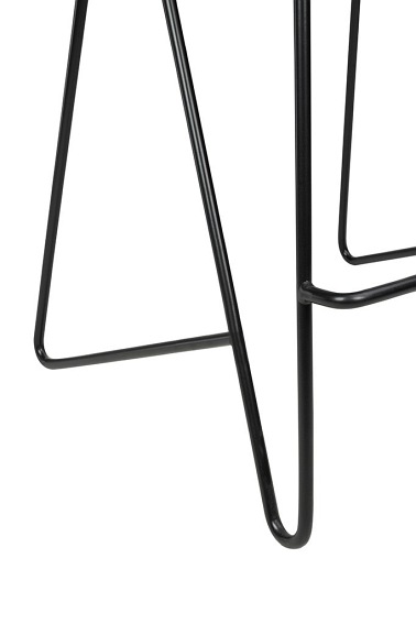 Krzesło Barowe Persy 75 Czarny