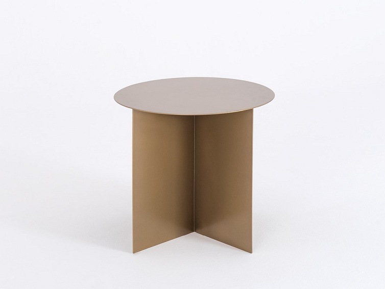 Stół Kawowy Oli Metal 50x45 Złoty