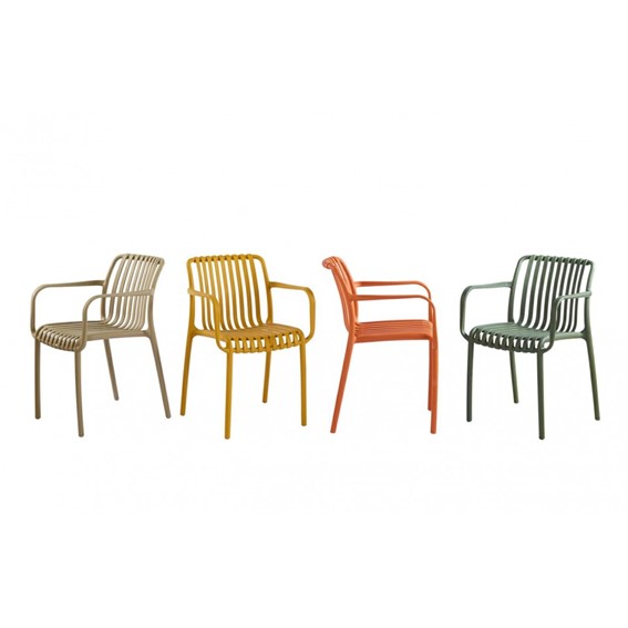 Krzesło STRIPS ARM Zielony