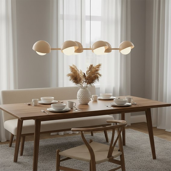 Lampa Wisząca BOOM 6 Beżowy