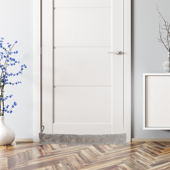 Wałek pod Drzwi Przeciw Przeciągą Szary