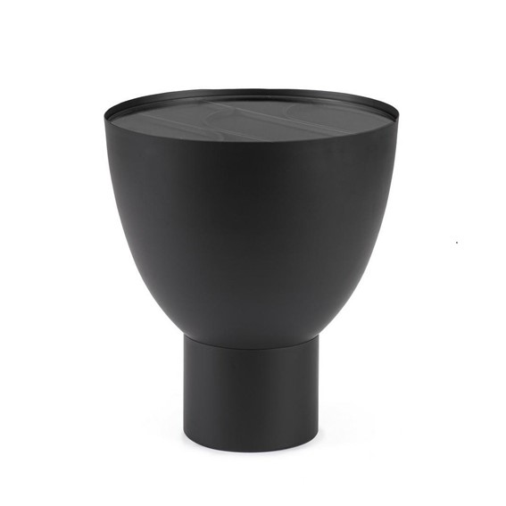 Stolik Kawowy ARCHIE Fi40,5cm Czarny