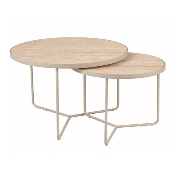 Zestaw Ław ITALIA Beż Mat/Kaszmir