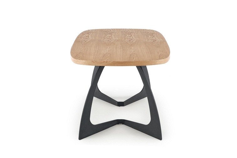 Stół Rozkładany Veldon 90x160 Dąb/Czarny