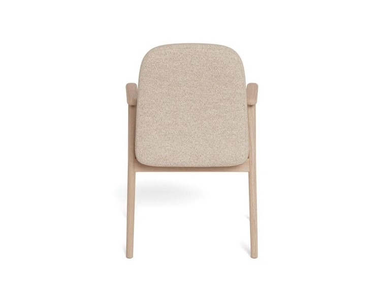 Krzesło CALVIN Beżowy/Dąb Bielony