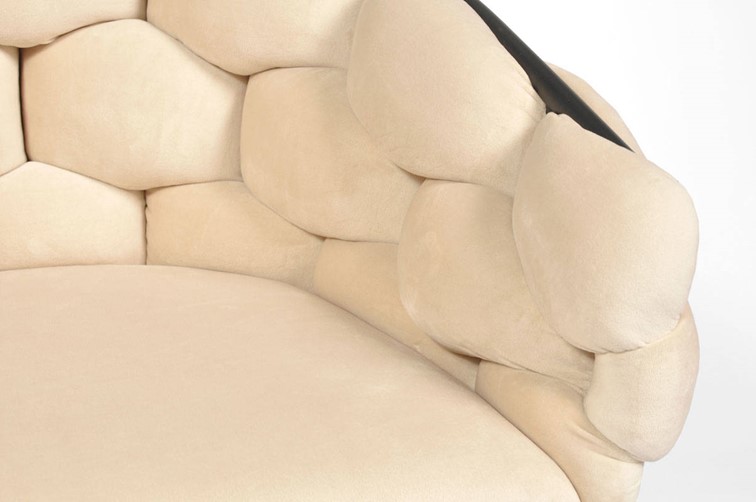 Krzesło BALLOON Czarny/Beżowy