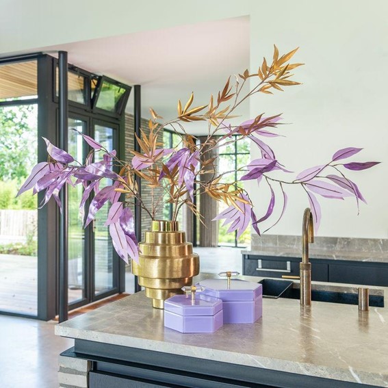 Pojemnik na Biżuterię JUTTA S Fioletowy