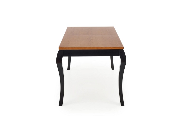 Stół Rozkładany WINDSOR (160x240)x90 Dąb/Czarny