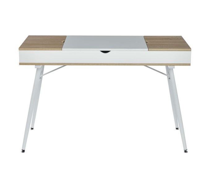 Biurko B16-FX Dąb Sonoma/Biały