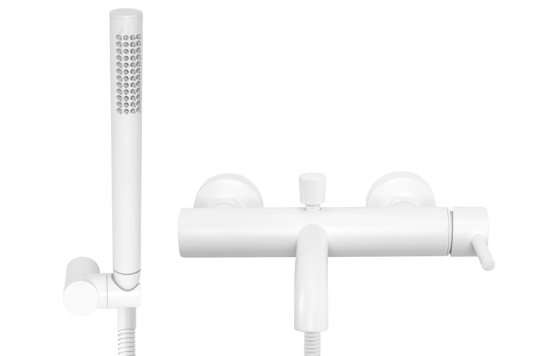 Bateria Wannowa LUNGO Biały