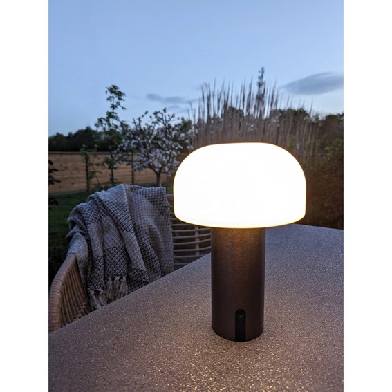Lampa Ogrodowa SOHAM Miedziany/Biały