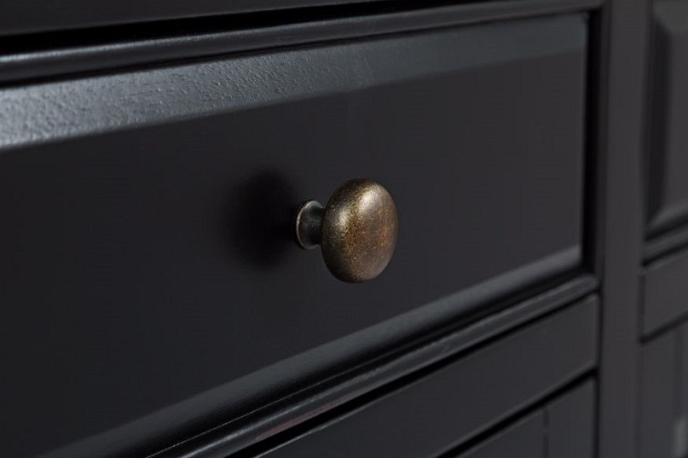 Komoda AV275-9 4D/2S Avola 49x178x82 Czarny