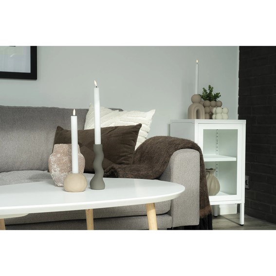 Doniczka/Osłonka Ceramiczna KULE L Brązowy