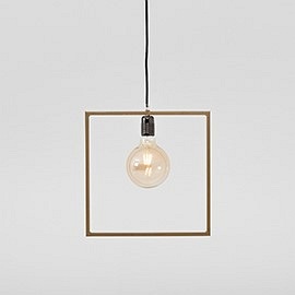 Lampa Wisząca QUADO Złoty