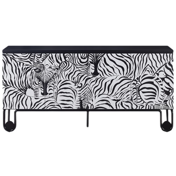 Komoda STILIG ST011 Biały/czarny