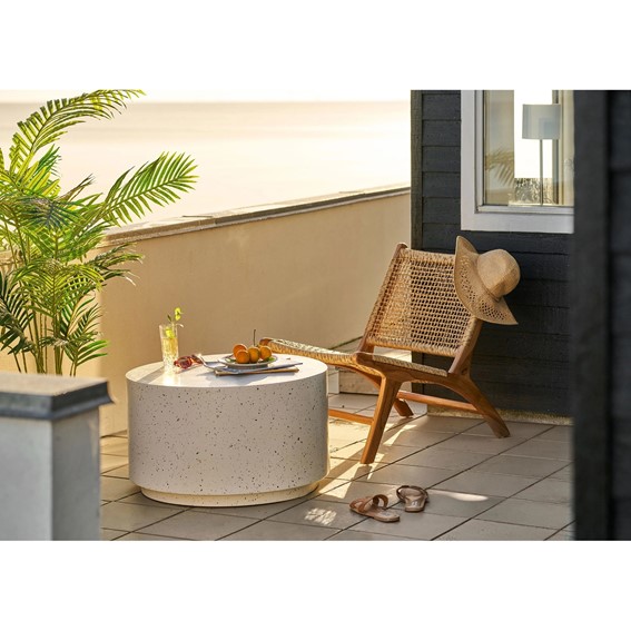 Stolik Kawowy BONN fi70 Beżowy