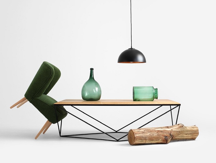 Stół kawowy DARYL SOLID WOOD 140