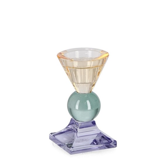 Świecznik ELRIK GL SHAP Wielokolorowy