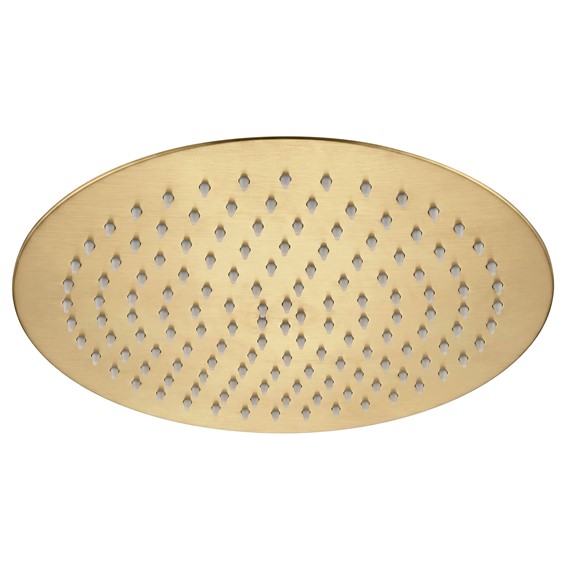 Deszczownica Okrągła JS-P014BG 30cm Złoty Szczotkowany