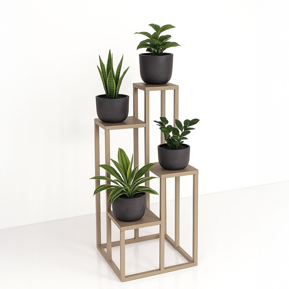 Kwietnik XL KAJA HOME KS-50 Beżowy