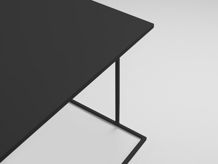 Stół Kawowy Walt Metal 100x60 Czarny