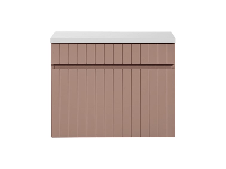 Zestaw Szafka pod Umywalkę z Blatem ICR B 60cm Różowy/Biały