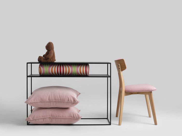 Konsola TENSIO 2 FLOOR METAL 100x35 Czarny