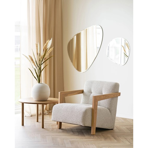 Stolik Kawowy JENA fi70 Dąb Naturalny