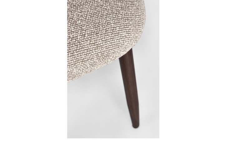 Krzesło AMALIA Brązowy/Beżowy