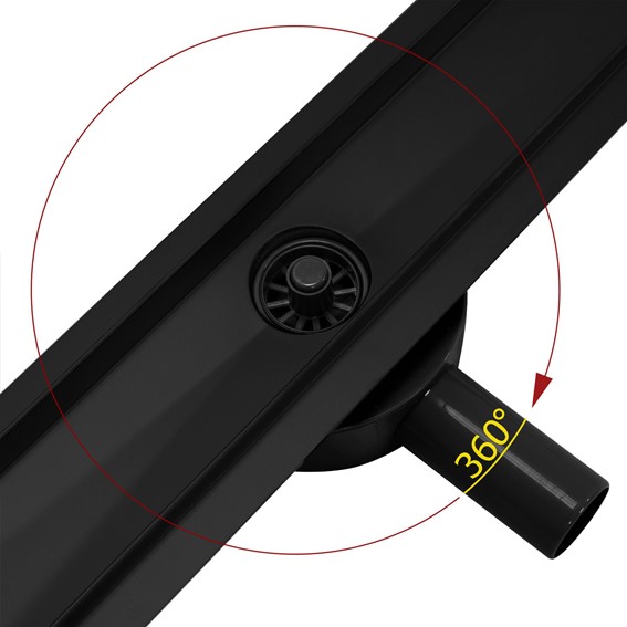 Odpływ GREEK PRO 900 Czarny