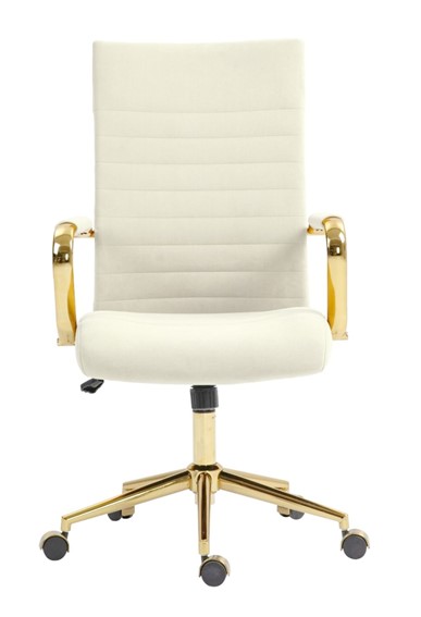 Fotel Obrotowy Velvet FB14-FX (G) Jasny Beżowy