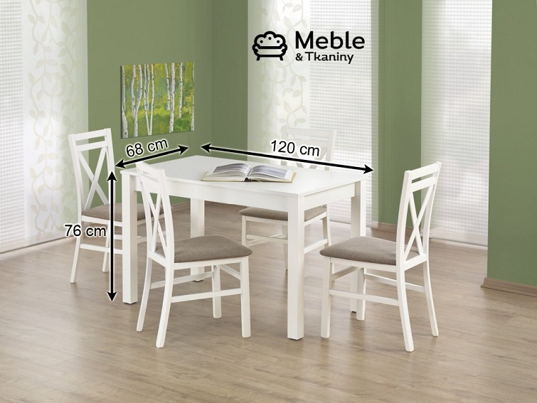 Stół KSAWERY Biały