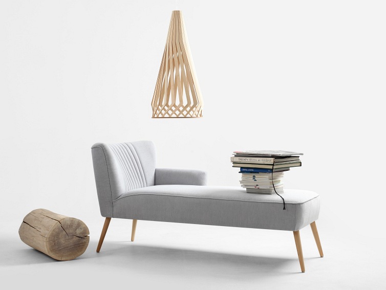 Leżanka Harry P 152x74 Gorgonzola/Naturalny