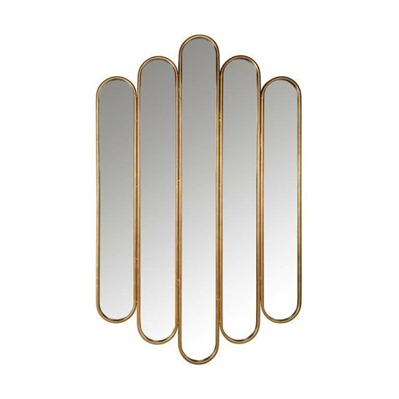 Lustro Ścienne CHELSEY Złoty