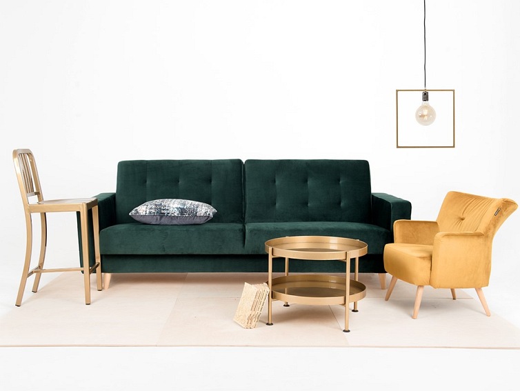 Lampa Wisząca QUADO Złoty