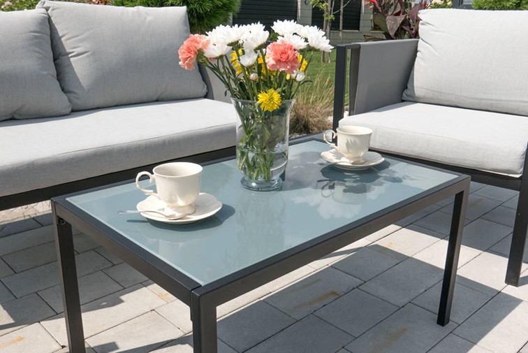 Zestaw Ogrodowy IBIZA Szary