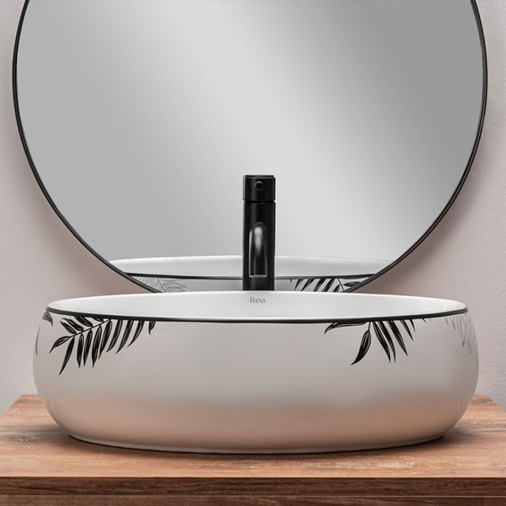 Umywalka Nablatowa SHILA Biały