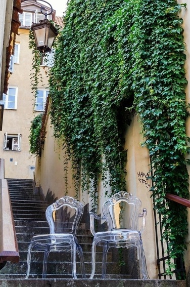 Krzesło KING ARM Transparentny/Poliwęglan