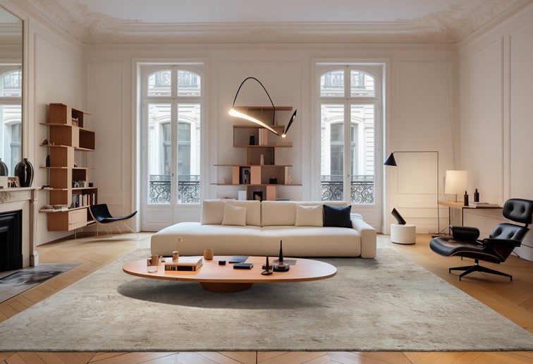 Dywan DECO RUGS Heather Touch 4527 160x230 cm Beżowy/Różowy