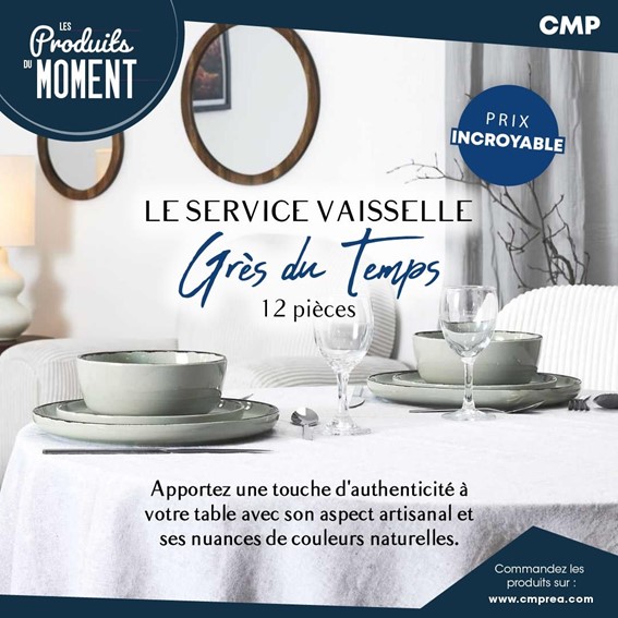 Zestaw Obiadowy na 4 Osoby TEMP Zielony