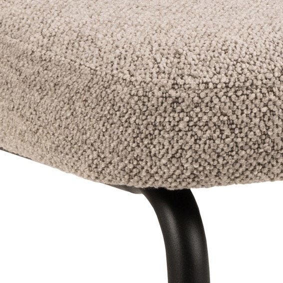 Krzesło PATRICIA Beżowe Ciemne