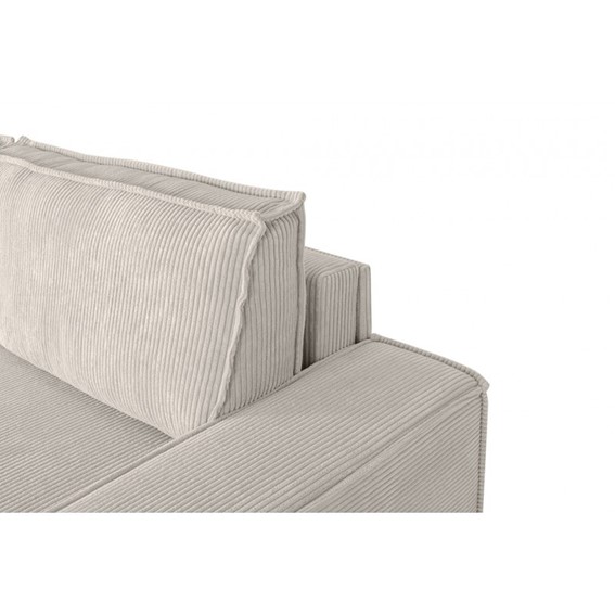 Narożnik PILLOW C1 Beżowy z Funkcją Spania II Grupa Tkanin