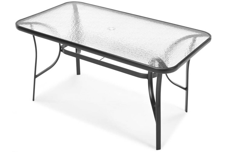 Zestaw Ogrodowy PORTO 6-Osobowy Brązowy/Czarny