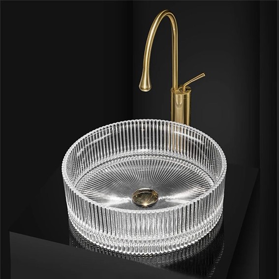 Umywalka Nablatowa INGRID Transparentny