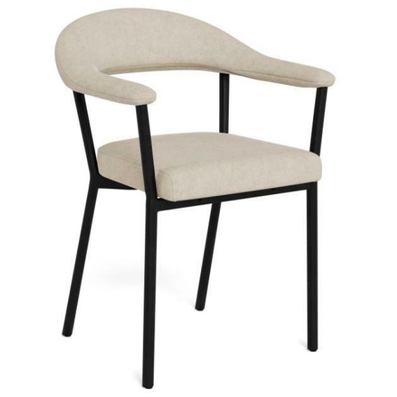 Krzesło VIVI Beżowy/Czarny