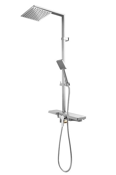 Zestaw Natryskowy LUCAS Chrom