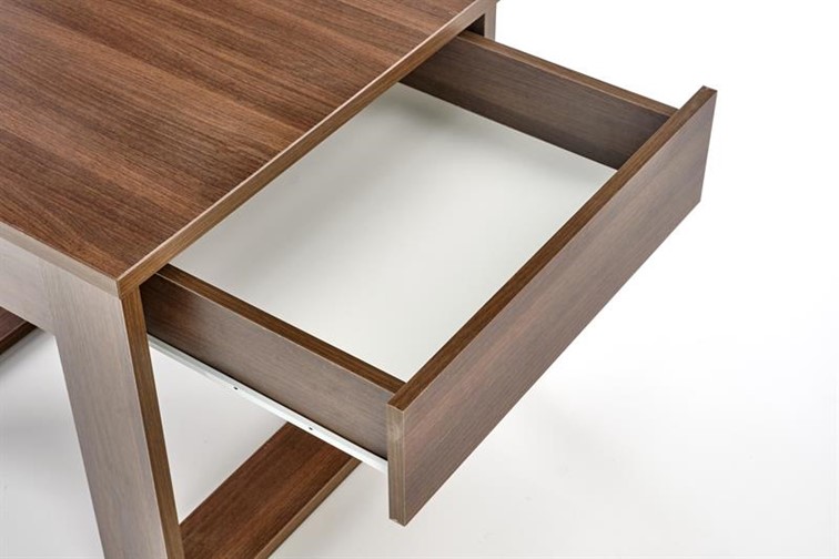 Ława NEA Kwadrat Ciemny Orzech